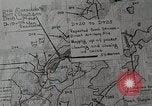 Standbild 1st Marine Division Lage Karte Peleliu Palau Inseln, 1944, aus Sekunde 16 historischem Filmmaterial Videoclip 65675022858