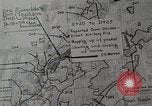 Standbild 1st Marine Division Lage Karte Peleliu Palau Inseln, 1944, aus Sekunde 17 historischem Filmmaterial Videoclip 65675022858