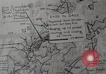 Standbild 1st Marine Division Lage Karte Peleliu Palau Inseln, 1944, aus Sekunde 20 historischem Filmmaterial Videoclip 65675022858