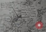 Standbild 1st Marine Division Lage Karte Peleliu Palau Inseln, 1944, aus Sekunde 22 historischem Filmmaterial Videoclip 65675022858
