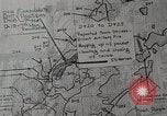 Standbild 1st Marine Division Lage Karte Peleliu Palau Inseln, 1944, aus Sekunde 24 historischem Filmmaterial Videoclip 65675022858