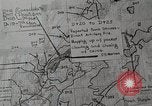 Standbild 1st Marine Division Lage Karte Peleliu Palau Inseln, 1944, aus Sekunde 25 historischem Filmmaterial Videoclip 65675022858