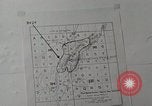 Standbild 1st Marine Division Lage Karte Peleliu Palau Inseln, 1944, aus Sekunde 41 historischem Filmmaterial Videoclip 65675022858