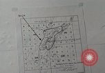 Standbild 1st Marine Division Lage Karte Peleliu Palau Inseln, 1944, aus Sekunde 49 historischem Filmmaterial Videoclip 65675022858