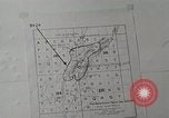 Standbild 1st Marine Division Lage Karte Peleliu Palau Inseln, 1944, aus Sekunde 55 historischem Filmmaterial Videoclip 65675022858