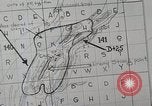 Standbild 1st Marine Division Lage Karte Peleliu Palau Inseln, 1944, aus Sekunde 61 historischem Filmmaterial Videoclip 65675022858