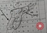 Standbild 1st Marine Division Lage Karte Peleliu Palau Inseln, 1944, aus Sekunde 62 historischem Filmmaterial Videoclip 65675022858