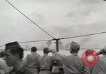 Standbild Allgemeine größere OP Smith und andere an Bord der USS Mount McKinley (AGC-7) Peleliu Palau Inseln, 1944, aus Sekunde 17 historischem Filmmaterial Videoclip 65675022861