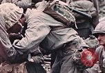 Standbild Vereinigten Staaten Marines Peleliu Palau Inseln, 1944, aus Sekunde 25 historischem Filmmaterial Videoclip 65675022865