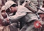 Standbild Vereinigten Staaten Marines Peleliu Palau Inseln, 1944, aus Sekunde 28 historischem Filmmaterial Videoclip 65675022865