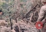 Standbild Vereinigten Staaten Marines Peleliu Palau Inseln, 1944, aus Sekunde 50 historischem Filmmaterial Videoclip 65675022865