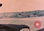 Standbild Waterfront Zerstörung Palau Inseln, 1944, aus Sekunde 15 historischem Filmmaterial Videoclip 65675022883