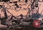 Standbild Waterfront Zerstörung Palau Inseln, 1944, aus Sekunde 18 historischem Filmmaterial Videoclip 65675022883