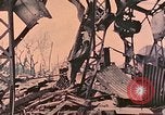 Standbild Waterfront Zerstörung Palau Inseln, 1944, aus Sekunde 43 historischem Filmmaterial Videoclip 65675022883