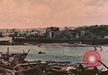Standbild Waterfront Zerstörung Palau Inseln, 1944, aus Sekunde 50 historischem Filmmaterial Videoclip 65675022883