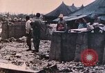 Standbild US Marine Biwak Bereich Palau Inseln, 1944, aus Sekunde 6 historischem Filmmaterial Videoclip 65675022886