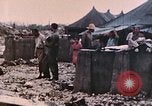 Standbild US Marine Biwak Bereich Palau Inseln, 1944, aus Sekunde 7 historischem Filmmaterial Videoclip 65675022886