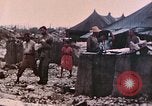 Standbild US Marine Biwak Bereich Palau Inseln, 1944, aus Sekunde 8 historischem Filmmaterial Videoclip 65675022886