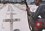 Image of U.S. Armed Forces Cemetery No. 1 Peleliu Palau Islands, 1944, second 21 stock footage video 65675022888