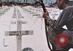 Image of U.S. Armed Forces Cemetery No. 1 Peleliu Palau Islands, 1944, second 22 stock footage video 65675022888