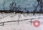 Image of U.S. Armed Forces Cemetery No. 1 Peleliu Palau Islands, 1944, second 40 stock footage video 65675022888