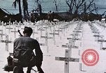 Image of U.S. Armed Forces Cemetery No. 1 Peleliu Palau Islands, 1944, second 47 stock footage video 65675022888
