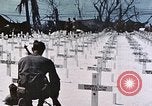 Image of U.S. Armed Forces Cemetery No. 1 Peleliu Palau Islands, 1944, second 50 stock footage video 65675022888