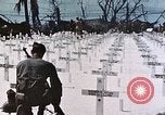 Image of U.S. Armed Forces Cemetery No. 1 Peleliu Palau Islands, 1944, second 51 stock footage video 65675022888