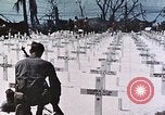 Image of U.S. Armed Forces Cemetery No. 1 Peleliu Palau Islands, 1944, second 52 stock footage video 65675022888