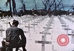 Image of U.S. Armed Forces Cemetery No. 1 Peleliu Palau Islands, 1944, second 56 stock footage video 65675022888
