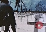 Image of U.S. Armed Forces Cemetery No. 1 Peleliu Palau Islands, 1944, second 59 stock footage video 65675022888