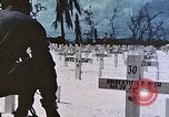 Image of U.S. Armed Forces Cemetery No. 1 Peleliu Palau Islands, 1944, second 61 stock footage video 65675022888