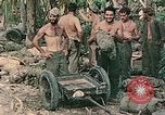 Standbild 1st Marine Division Peleliu Palau Inseln, 1944, aus Sekunde 25 historischem Filmmaterial Videoclip 65675022900
