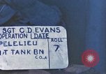 Standbild uns erste Marine Division Peleliu Palau Inseln, 1944, aus Sekunde 3 historischem Filmmaterial Videoclip 65675022902