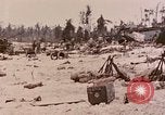 Standbild uns erste Marine Division Peleliu Palau Inseln, 1944, aus Sekunde 40 historischem Filmmaterial Videoclip 65675022902