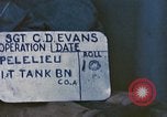 Standbild First Marine Division Peleliu Palau Inseln, 1944, aus Sekunde 5 historischem Filmmaterial Videoclip 65675022905