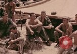Standbild 1 Tank Bataillon Befehl Post Peleliu Palau Inseln, 1944, aus Sekunde 19 historischem Filmmaterial Videoclip 65675022910