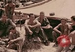 Standbild 1 Tank Bataillon Befehl Post Peleliu Palau Inseln, 1944, aus Sekunde 22 historischem Filmmaterial Videoclip 65675022910