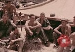 Standbild 1 Tank Bataillon Befehl Post Peleliu Palau Inseln, 1944, aus Sekunde 27 historischem Filmmaterial Videoclip 65675022910