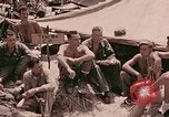 Standbild 1 Tank Bataillon Befehl Post Peleliu Palau Inseln, 1944, aus Sekunde 30 historischem Filmmaterial Videoclip 65675022910