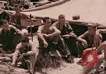Standbild 1 Tank Bataillon Befehl Post Peleliu Palau Inseln, 1944, aus Sekunde 32 historischem Filmmaterial Videoclip 65675022910