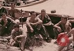 Standbild 1 Tank Bataillon Befehl Post Peleliu Palau Inseln, 1944, aus Sekunde 35 historischem Filmmaterial Videoclip 65675022910