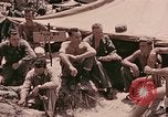Standbild 1 Tank Bataillon Befehl Post Peleliu Palau Inseln, 1944, aus Sekunde 40 historischem Filmmaterial Videoclip 65675022910