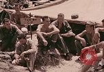 Standbild 1 Tank Bataillon Befehl Post Peleliu Palau Inseln, 1944, aus Sekunde 43 historischem Filmmaterial Videoclip 65675022910