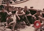 Standbild 1 Tank Bataillon Befehl Post Peleliu Palau Inseln, 1944, aus Sekunde 44 historischem Filmmaterial Videoclip 65675022910