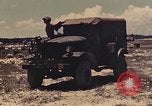 Standbild 1 Tank Bataillon Peleliu Palau Inseln, 1944, aus Sekunde 48 historischem Filmmaterial Videoclip 65675022913
