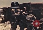 Standbild 1 Tank Bataillon Peleliu Palau Inseln, 1944, aus Sekunde 59 historischem Filmmaterial Videoclip 65675022913