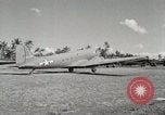 Standbild C-47 Skytrain Palau Insel Angaur, 1944, aus Sekunde 45 historischem Filmmaterial Videoclip 65675022920