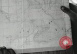 Standbild Lage Karte von Peleliu Peleliu Palau Inseln, 1944, aus Sekunde 21 historischem Filmmaterial Videoclip 65675022929