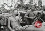 Standbild Lage Karte von Peleliu Peleliu Palau Inseln, 1944, aus Sekunde 42 historischem Filmmaterial Videoclip 65675022929